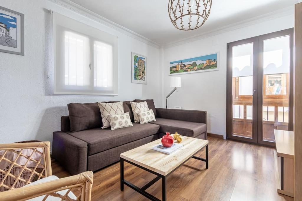 Apartamento Con Terraza A 4 Minutos De La Catedral Granada Esterno foto
